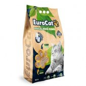 EuroCat Hızlı Topaklaşan Doğal Kedi Kumu 10 Lt - 1