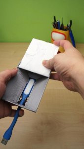 5V Usb Led Türkçe Plastik Aparat - 2