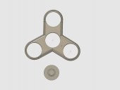 Basit Fidget Spinner - 608Rs Rulman Plastik Aparat - 3