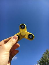 Basit Fidget Spinner - 608Rs Rulman Plastik Aparat - 10