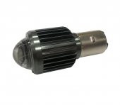 MERCEKLİ MOTOSIKLET FAR AMPÜLÜ BOSCH TIP DUYLU LED AMPÜL (BA20D) yeni nesil - 6