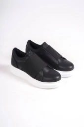 KB-040 Siyah Cilt   Bağcıklı  Günlük Erkek  Ayakkabı thumbnail 3