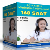 Açık Lise-3 Görüntülü Eğitim Seti (120 Saat Görüntülü Anlatım) - 1