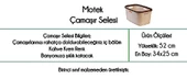 Motek Çamaşır Selesi çamaşır taşıma selesi 3 Renk Seçeneği - 8