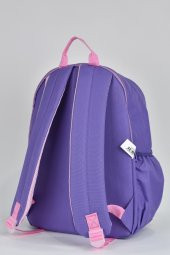 Beverly Hills Polo Club Unisex Çok Gözlü Günlük Seyahat Okul Sırt Çantası Lila 04154 thumbnail 5