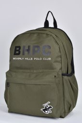 Beverly Hills Polo Club Unisex Çok Gözlü Günlük Seyahat Okul Sırt Çantası Yeşil 04163 thumbnail 1