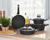 10 Parça Granit & Granit- Döküm Sahan Seti thumbnail 4