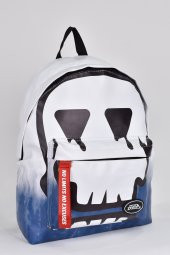 No Fear Unisex Çok Gözlü Günlük Seyahat Okul Sırt Çantası 03566 - 2