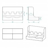 Çay & Kahve Ünitesi / Stand 16OZ SİYAH - 6