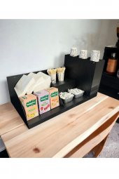 Çay & Kahve + 3 Bölmeli Bardaklık Set - 3