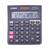 Casio MJ120D Hesap Makinesi 12 Hane 100 İşlem Tekarr Pilli ve Güneş Enerjili - 3