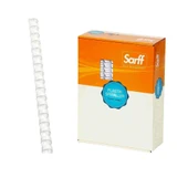 Sarff Plastik Spiral Delux 16 mm 100'lü Beyaz - 2
