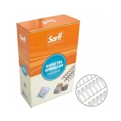 Sarff Spiral Tel 5-16 İnç 6.4 mm 100'lü Beyaz - 1