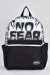 No Fear 2li Unisex Okul Seti Okul Çantası ve Kalemlik Siyah 03574 - 2