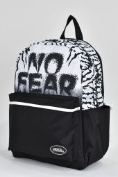 No Fear 2li Unisex Okul Seti Okul Çantası ve Kalemlik Siyah 03574 - 6