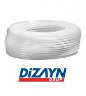 Dizayn 40017 PEX-B Oksijen Bariyerli 16*2 Mobil ve Yerden Isıtma Borusu 160 Metre - 1