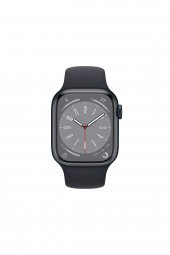 Apple Watch 8/41 mm GPS Alimunyum Kasa ve Spor Kordon Gece Yarısı Akıllı Saat (Apple Türkiye Garantili) - 2