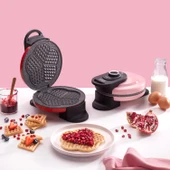 Schafer Waffle Express Waffle Makinesi - Kırmızı - 4