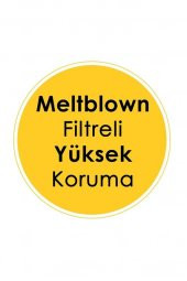 100lü Meltblown Filtreli 3 Katlı Telli Konfor Modeli Cerrahi Maske - 5