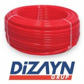 Dizayn 51045 PEX Elastica Oksijen Bariyerli 16*2 Mobil ve Yerden Isıtma Borusu 160 Metre - 1