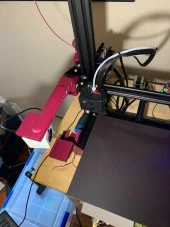 Ender-3 / Ender-3 Pro İçin Wyze Cam Portal Tutucu Plastik Aparat - 7