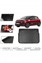 OtoLine Citroen C3 2022 Sonrası Bagaj Havuzu - 1