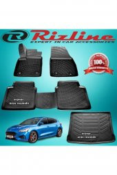Rizline Ford Focus 5 3d Paspas +bagaj Havuz Siyah Hb 2019 Sonrası - 1