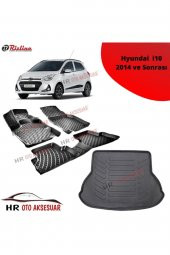 Rizline Hroto Hyundai I10 2014 Sonrası 3d Havuzlu Paspas + Bagaj Havuzu - 1