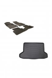 Rizline Citroen C5 Aircross 18-20 3d Bagaj Havuzu Üst Ve Oto Paspas Siyah İkili - 1