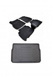 Rizline Honda Cr-v 2007-2012 3d Bagaj Havuzu+ 3d Havuzlu Paspas Seti - 1