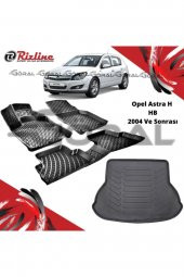 Rizline Opel Astra H Hb 2004 Ve Sonrası Paspas Ve Bagaj Havuzu Set - 1
