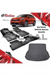 Rizline Kia Stonic 2018 Ve Sonrası Paspas Ve Bagaj Havuzu Set Uyumlu - 1