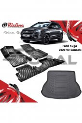 Rizline Ford Kuga 2020 Ve Sonrası Paspas Ve Bagaj Havuzu Set - 1