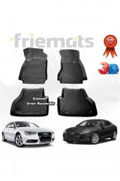 Point Audi A5 3d Havuzlu Paspas Sedan 2015 - 2020 Arası Siyah 4 Parça Set Friemats Marka - 1