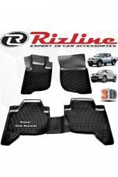 Rizline Mitsubishi L200 3d Paspas Havuzlu 2005 - 2020 Arası 4 Parça Set - 1