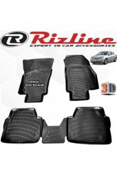 Rizline Opel Astra H 3d Paspas Havuzlu Siyah Sedan 2008-2017 Arası 4 Parça Set - 1