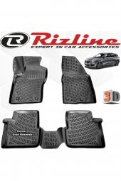 Rizline Fiat Egea 3d Paspas Havuzlu Hb 2016 - 2020 Arası Siyah 4 Parça Set - 1