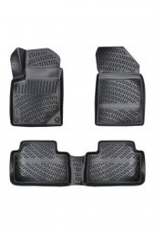 caraks Peugeot 407 3d Paspas Havuzlu 2003-2010 Arası Siyah Marka- - 1