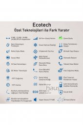 Eca Ecotech ESA2112A100 - A++ Enerji Sınıfı, R32 Gazlı, 12000 BTU Duvar Tipi Klima - 2