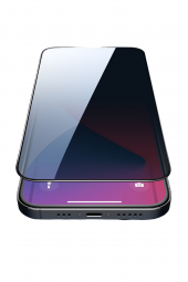 iPhone 11 Uyumlu Hayalet Ekran Koruyucu Kırılmaz Cam Tam Kaplayan Privacy Gizlilik Filtreli - 2