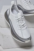 Erkek İthal Hakiki Deri Sneakers - 2