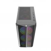 İzoly Erebos 4x ARGB Fanlı Usb 3.0 Temperli Cam ATX Oyuncu Kasası thumbnail 4