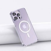 Mcdodo PC-5330 iPhone 15 Uyumlu Magsafe Şeffaf Kılıf - 5