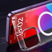 Mcdodo PC-5331 iPhone 15 Plus Uyumlu Magsafe Şeffaf Kılıf - 4
