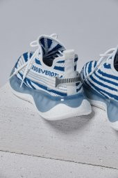 İthal Hakiki Deri Erkek Sneakers - 5