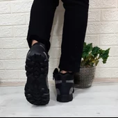 Luttoon 2035 Füme-Siyah Kürklü Fermuarlı Kaymaz Erkek Bot - 6