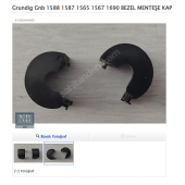 Grundig Gnb 1588 1587 1565 1567 1690 BEZEL MENTEŞE KAPAĞI - 2