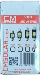 CMSOLAR 41mm Sofit Led BEYAZ IŞIK Ampul Tavan-Plaka Aydınlatma - 2