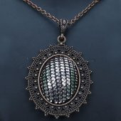 TEL KIRMA KOLYE-5796 - 2