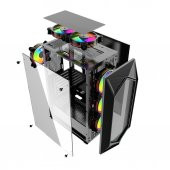 İzoly Gaina 4x ARGB Fanlı Usb 3.0 Temperli Cam ATX Oyuncu Kasası thumbnail 4